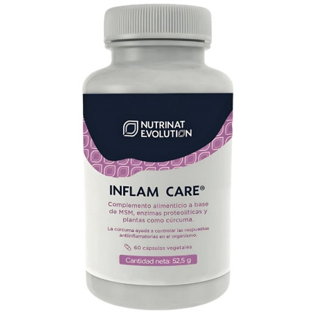 Inflam Care 60 Cápsulas Vegetales Nutrinat Evolution