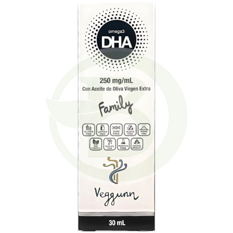 Omega 3 Dha 30Ml. Veggunn