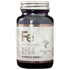 Hierro + Vitamina C 30 Cap Veggunn