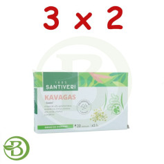 Pack 3x2 Kavagas 20 Capsulas Santiveri