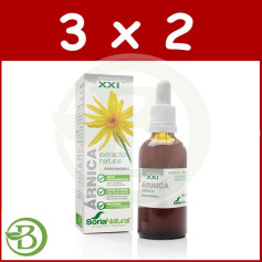 Pack 3x2 Extracto de Árnica 50Ml. Soria Natural