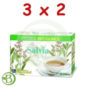 Pack 3x2 Salvia 20 Filtros Ynsadiet