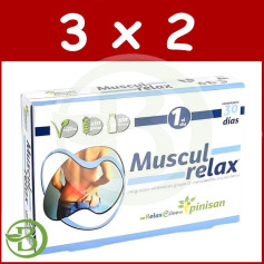 Pack 3x2 Muscul Relax 30 Capsulas Pinisan