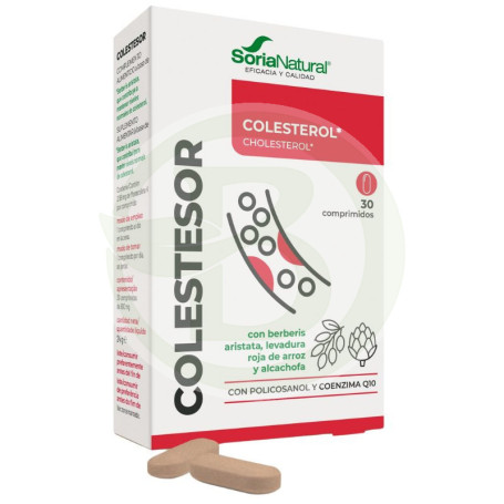 Colestesor 30 Comprimidos Soria Natural