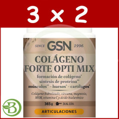 Pack 3x2 Colágeno Opti-Mix 6 365Gr. GSN