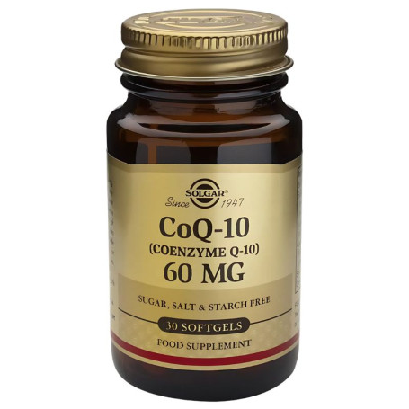 Coenzima Q10 en Aceite 60Mg 30 Perlas Solgar