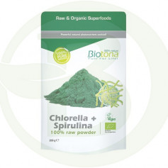 Chlorella y Spirulina BIO Biotona