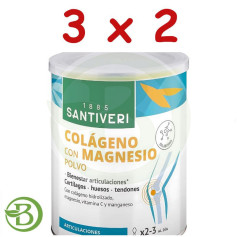 Pack 3x2 Artrosin Colágeno con Magnesio Gelartrin 275Gr. Santiveri