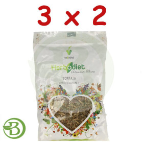 Pack 3x2 Borraja Hojas 40G Nova Diet