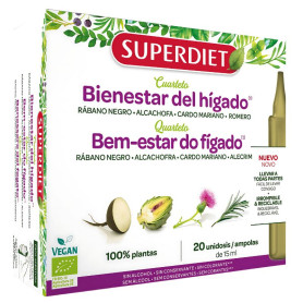 Cuarteto Bienestar del Hígado (Digest) Bio 20 Ampollas Superdiet