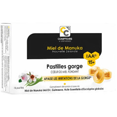 Pastillas para Garganta (Miel De Manuka) Comptoirs & Compagnies