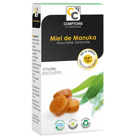 Caramelos De Miel De Manuka y Eucalipto Comptoirs & Compagnies