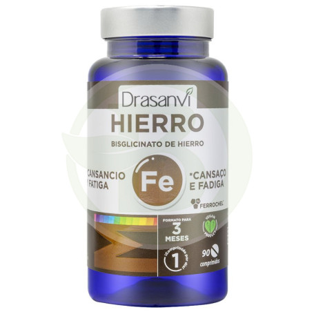 Hierro Bisglicinato Ferrochel 90 Comprimidos Drasanvi