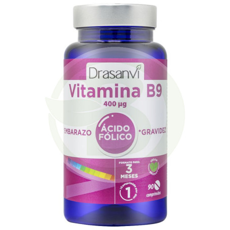 Acido Folico 400Mcg. 90 Comprimidos Drasanvi