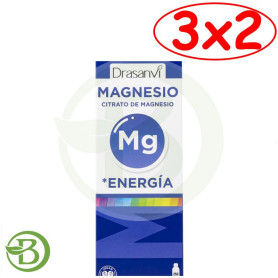 Pack 3x2 Citrato Magnesio 250Ml. Drasanvi