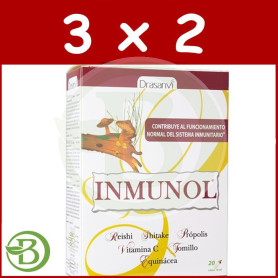 Pack 3x2 Inmunol 20 Viales Drasanvi