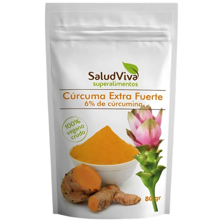 Cúrcuma Extra Fuerte Eco 80G Salud Viva