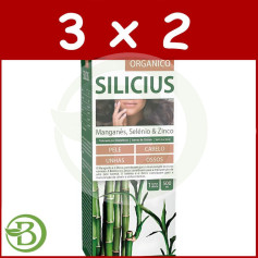 Pack 3x2 Silicius Orgánico Solución Oral 500 Ml Dietmed