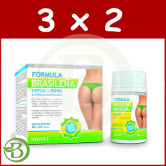 Pack 3x2 Fórmula Brasileña 60 + 60 Comprimidos Novity - Dietmed