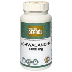 Ashwagandha 6000Mg 30 Cápsulas Vegetales Derbós