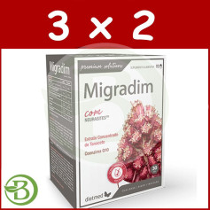 Pack 3x2 Migradim 60 Cápsulas Dietmed