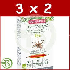 Pack 3x2 Harpagofit Bio 20 Ampollas Superdiet