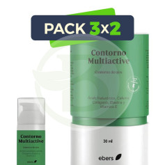Pack 3x2 Contorno De Ojos Multiactive 30Ml Ebers