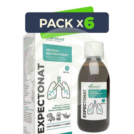 Pack 6x Expectonat 250Ml. Soria Natural Pack 6x Expectonat 250Ml. Soria Natural