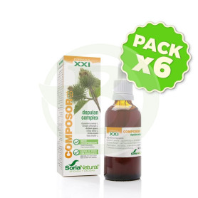 Pack 6x Composor 19 Depulán Complex 50Ml. Soria Natural