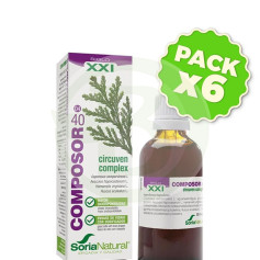 Pack 6x Composor 40 Circuven Complex XXI 50Ml Soria Natural