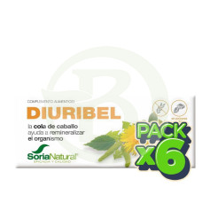 Pack 6x Diuribel 10 Viales Soria Natural
