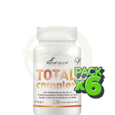 Pack 6x Total Complex 30 Comprimidos Soria Natural