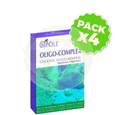 Pack 4x Bipole Oligo-Complex 20 Ampollas Intersa