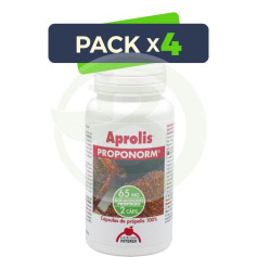 Pack 4x Aprolis Proponorm 120 Capsulas Intersa