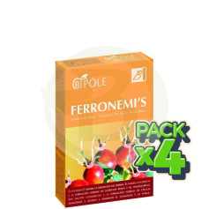 Pack 4x Bipole Ferronemis 20 Ampollas Intersa