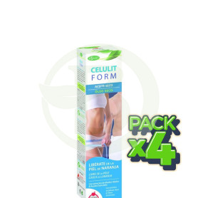 Pack 4x Celulit Form Siluet Line 100Ml. Intersa