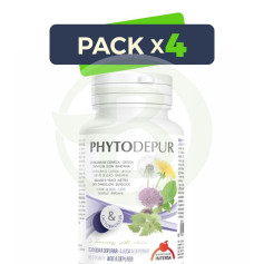 Pack 4x Phytodepur 60 Cápsulas Intersa
