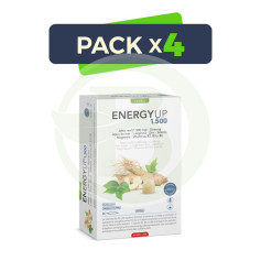Pack 4x Energy Up 1500 20 Ampollas Intersa Labs