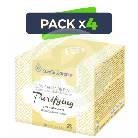 Pack 4x Crema Dd Purifying 50Gr. Esential Aroms