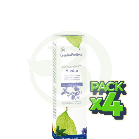 Pack 4x Extracto Lipídico de Hiedra 100Ml. Esential Aroms