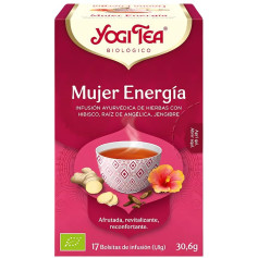 Mujer Energía 17 Filtros Yogi Tea