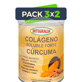 Pack 3x2 Colágeno Soluble Forte Cúrcuma 300G Integralia