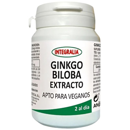 Extracto De Ginkgo 60 Cápsulas Integralia