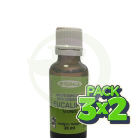 Pack 3x2 Aceite Esencial De Eucalipto Eco 30Ml Integralia