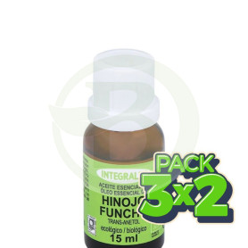 Pack 3x2 Aceite Esencial De Hinojo Eco 15Ml Integralia
