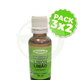Pack 3x2 Aceite Esencial De Limón Eco 30Ml Integralia