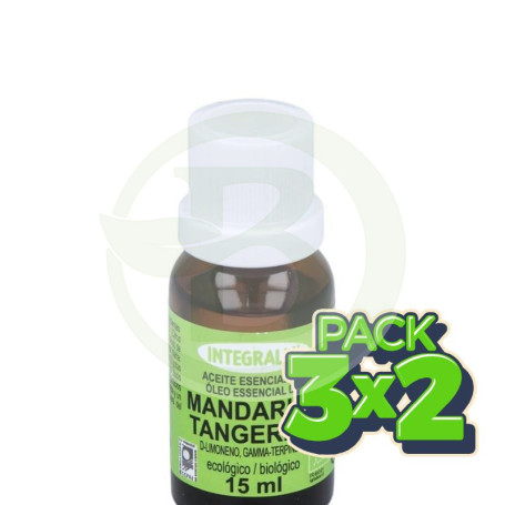 Pack 3x2 Aceite Esencial De Mandarina Eco 15Ml Integralia