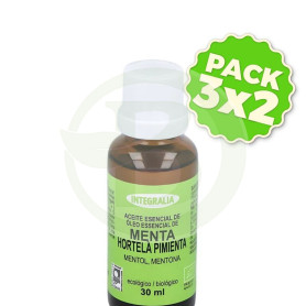 Pack 3x2 Aceite Esencial De Menta Eco 30Ml Integralia