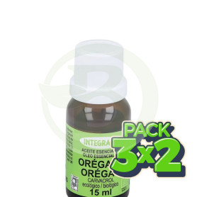 Pack 3x2 Aceite Esencial De Orégano Eco 15Ml Integralia
