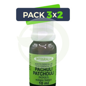 Pack 3x2 Aceite Esencial De Pachuli Eco 10Ml Integralia